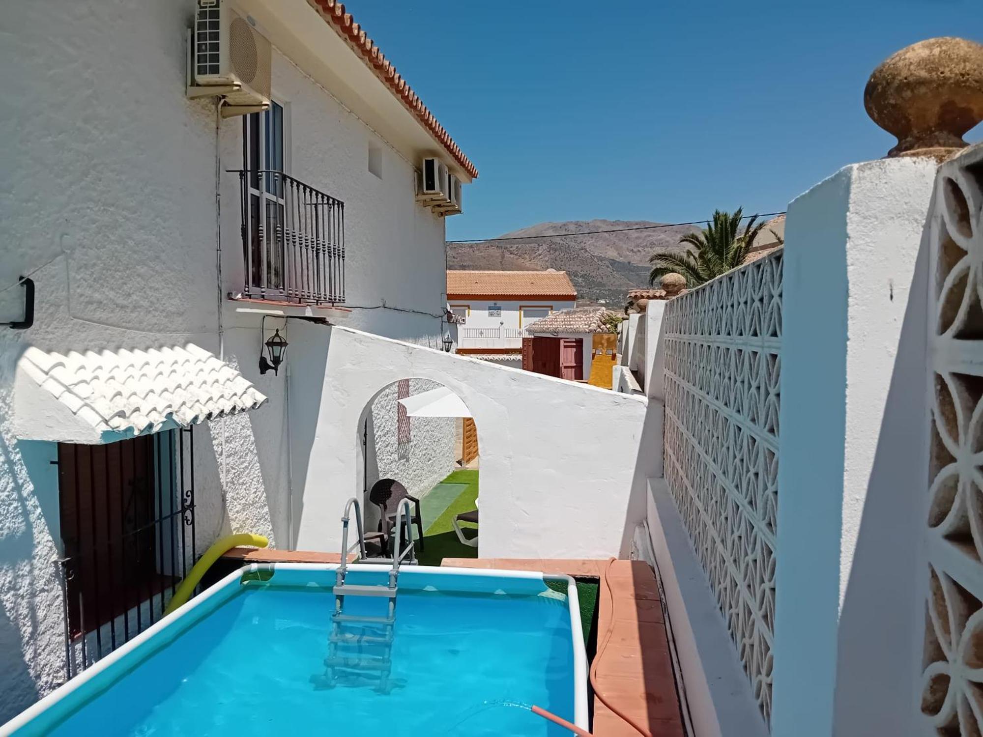 Casa Patio De Los Naranjos Piscina Privada 알카우씬 외부 사진