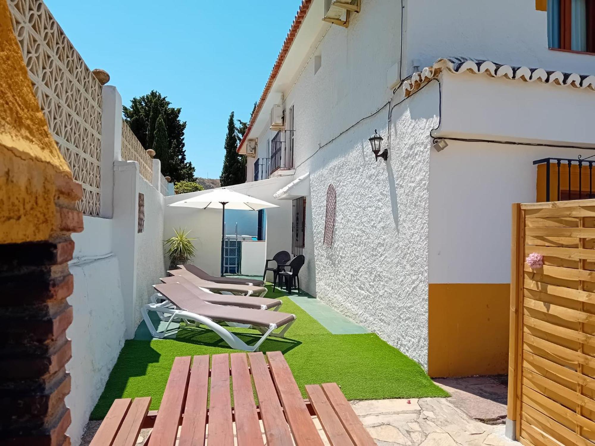 Casa Patio De Los Naranjos Piscina Privada 알카우씬 외부 사진