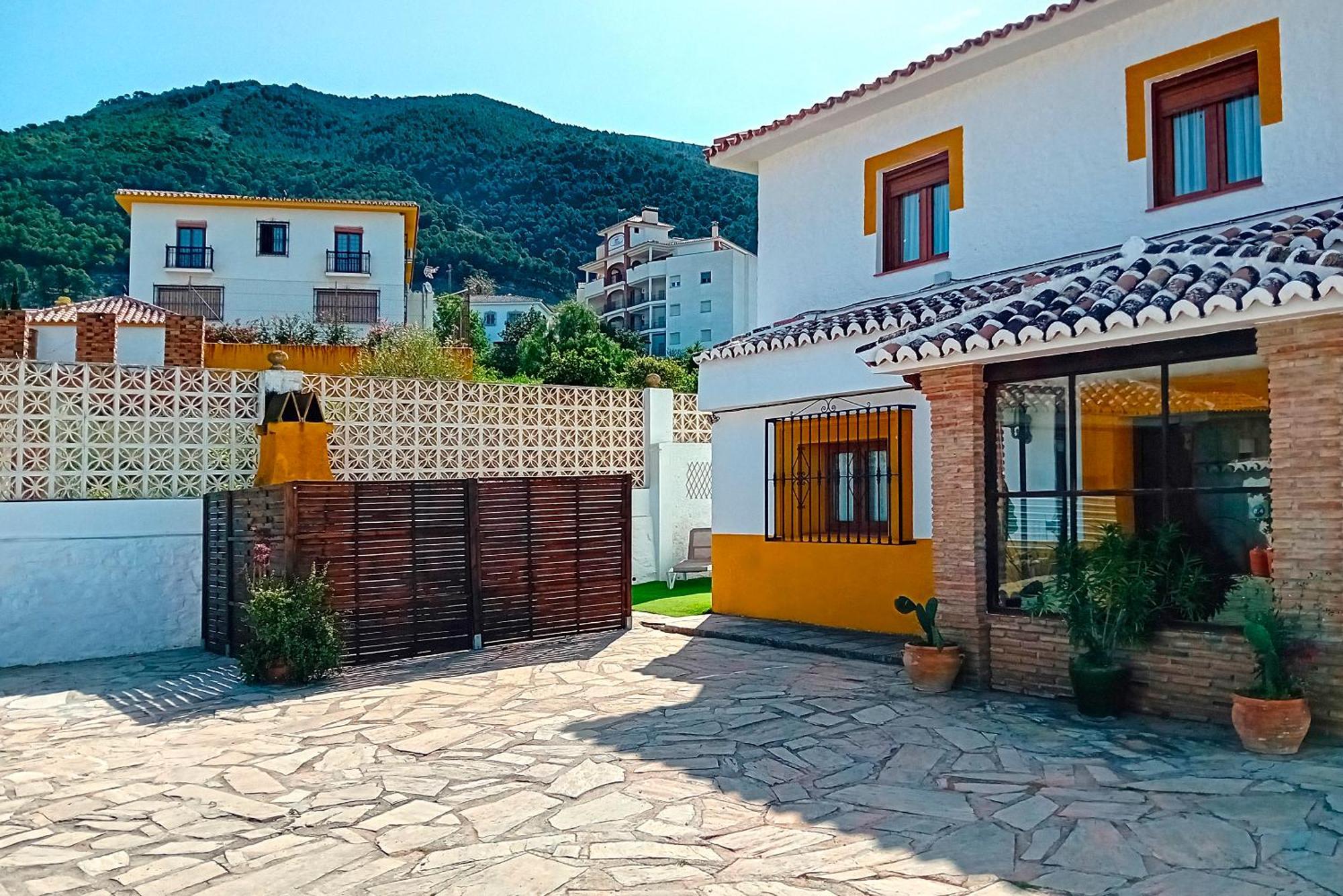 Casa Patio De Los Naranjos Piscina Privada 알카우씬 외부 사진